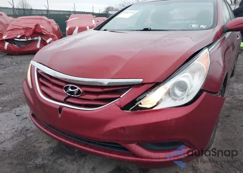 2011 Hyundai Sonata Gls from USA, damaged, VIN 5NPEB4AC5BH256866